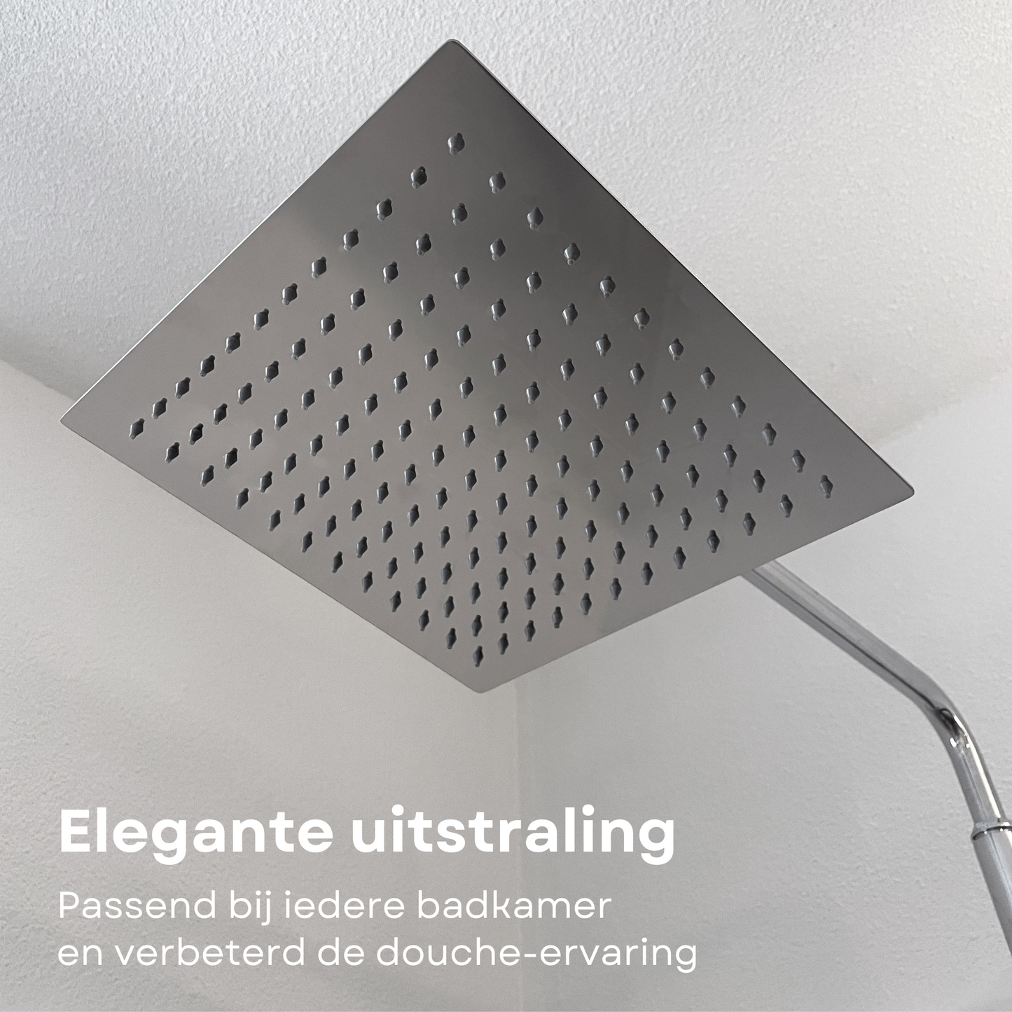 Regendouchekop Vierkant 25 CM - Belliese