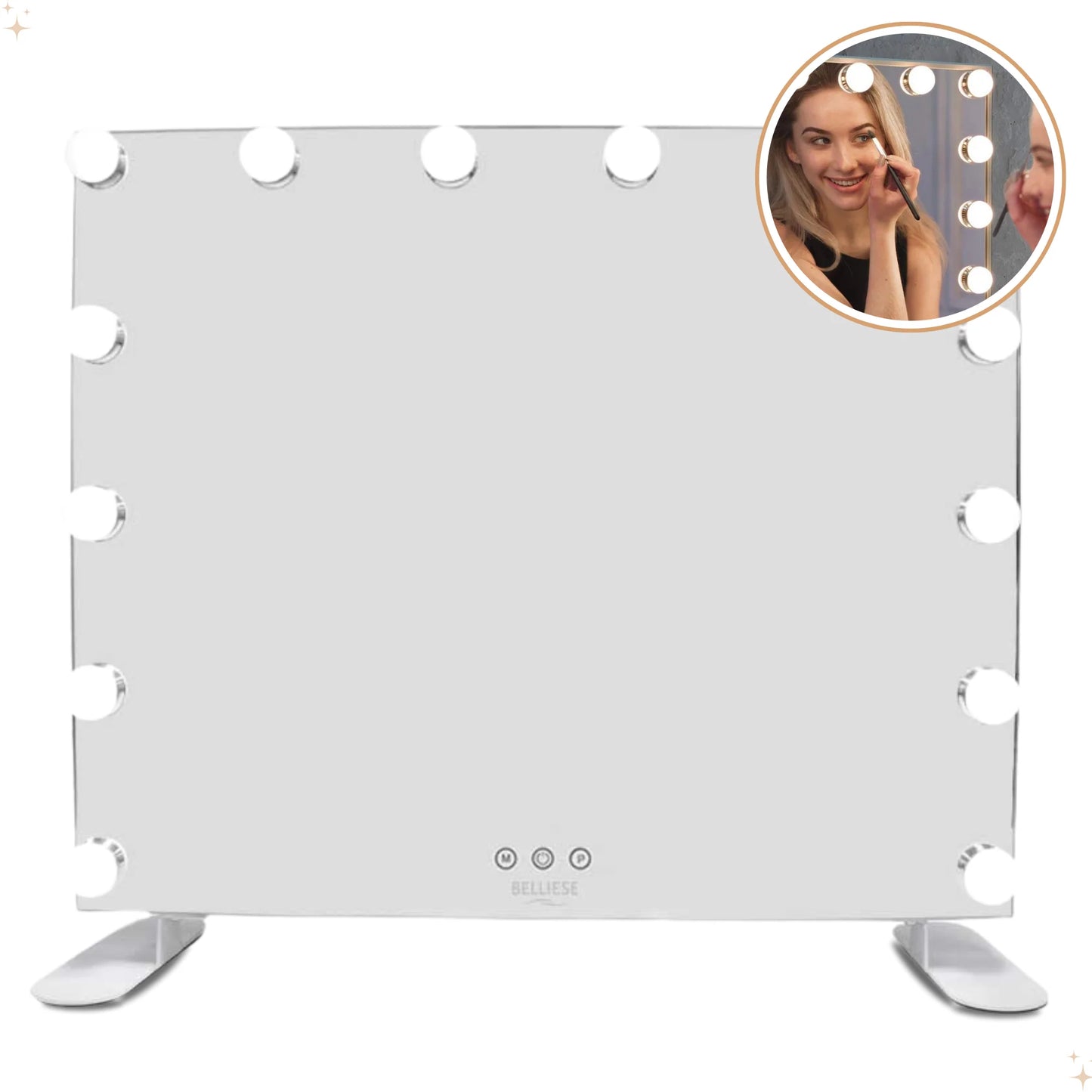 Belliese Vanity | Hollywood Spiegel 47,5x,37,5 - Belliese