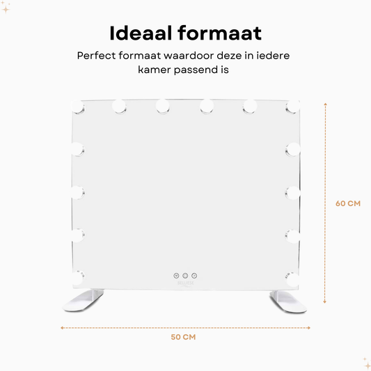 Hollywood spiegel 60x50 cm - Belliese