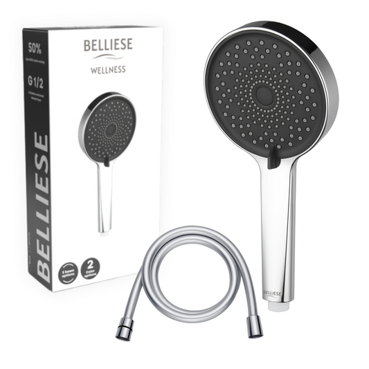 Belliese Wellness Doucheset Chroom - Belliese