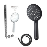 Belliese Spa Doucheset Zwart - Belliese