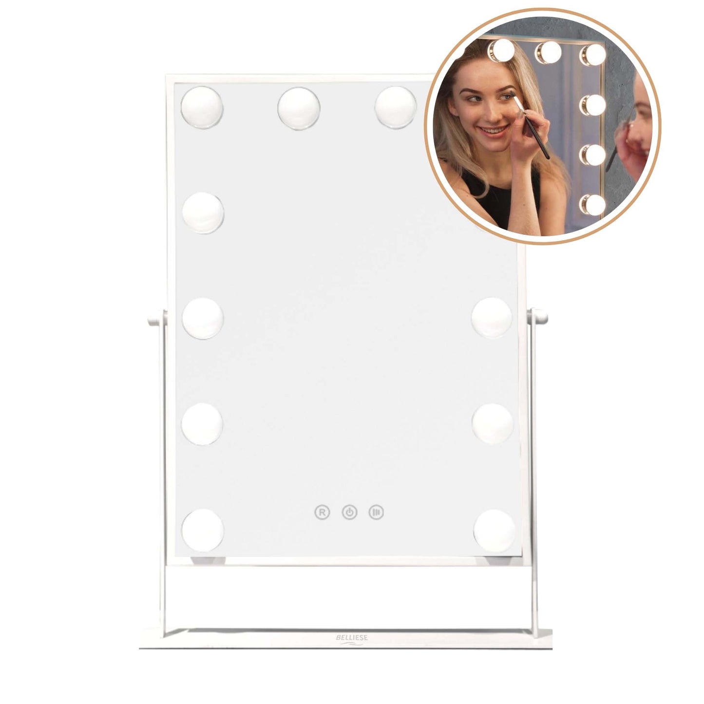 Belliese Vanity | Hollywood Spiegel 47,5x,37,5 - Belliese