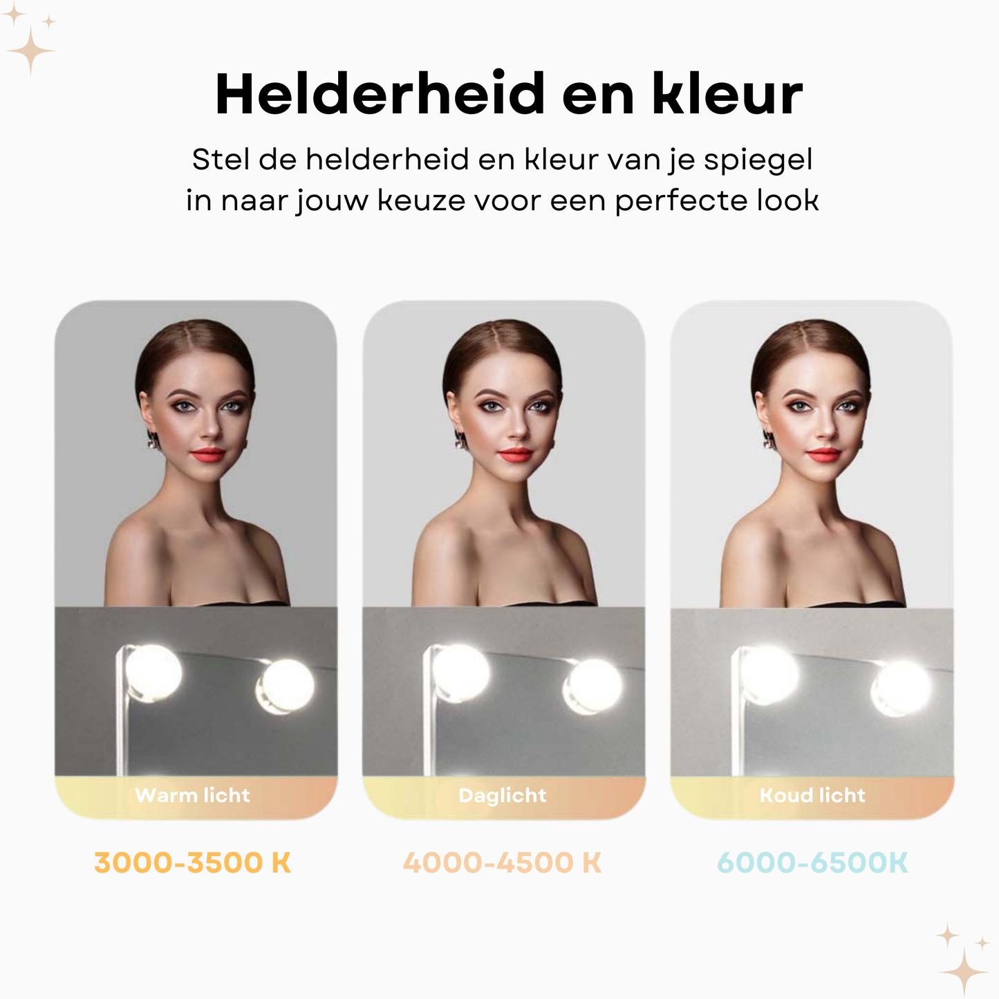 Hollywood spiegel 60x50 cm - Belliese