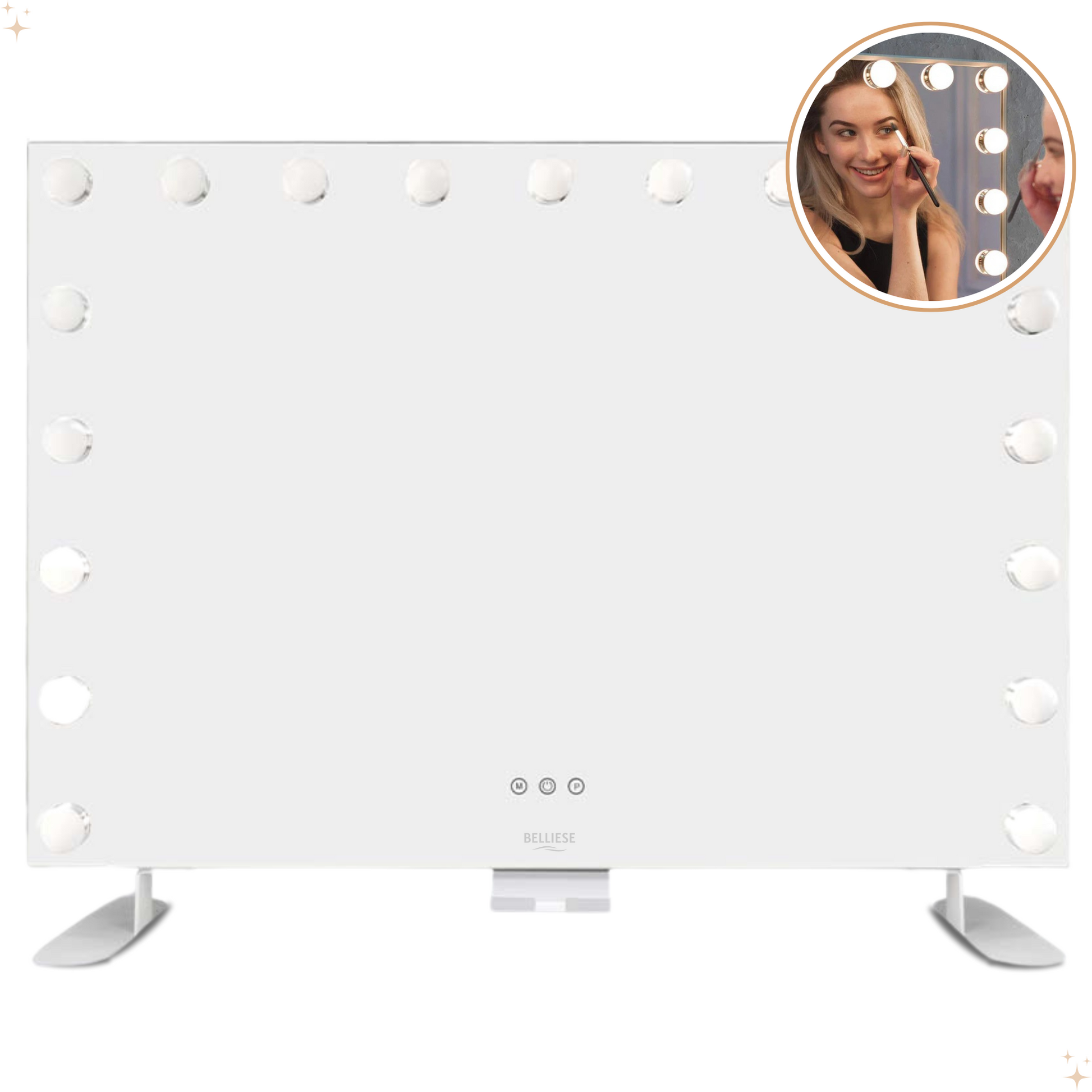 Belliese Vanity | Hollywood Spiegel 80x60 CM - Belliese